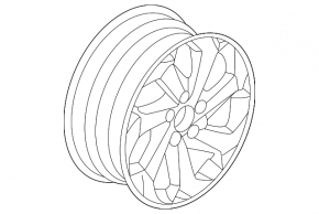 Колісний диск R19 x 8j 5*114,3 Honda Accord 16-17