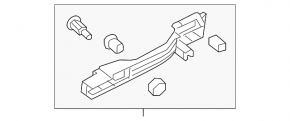 Механизм ручки двери передней левой Honda Civic X FC 16-21 4d, надлом