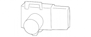 Парктроник переднего бампера Toyota Land Cruiser 13-15