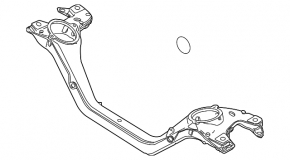 Балка подрамника передняя Porsche Cayenne 958 11-14 3.6