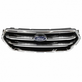 Решітка радіатора grill Ford Escape MK3 17-19 рест черн глянець