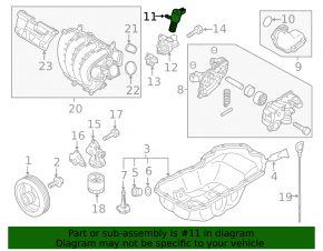 Клапан фазорегулятора Mazda CX-9 16-23 2.5T