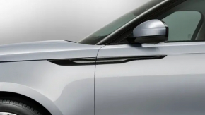 Молдинг крыла правый Land Rover Range Rover Velar 18-23 черный глянец, вставка черный глянец