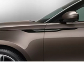 Молдинг крыла правый Land Rover Range Rover Velar 18-23 черный глянец, вставка черный глянец