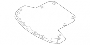 Ізоляція капота Mercedes C-class W205 19-21