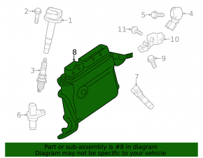 Блок ECU компьютер двигателя Toyota Prius 30 14-15