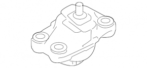 Подушка двигуна ліва Land Rover Range Rover 13-21 3.0, 5.0