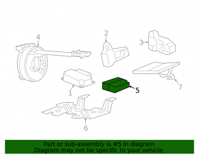 Occupant Sensor Chevrolet Cruze 11-16