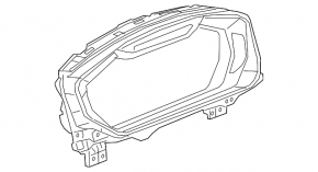 Щиток приборов Audi E-Tron 19-23 82к