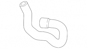 Патрубок охолодження нижній VW Beetle 13-17 1.8T, 2.0T