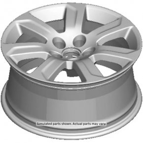 Диск колесный R18 Cadillac CTS 14- хром