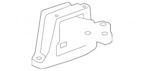 Подушка АКПП левая Chevrolet Equinox 18-24 LYX, LSD, FWD
