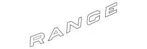 Эмблема RANGE надпись двери багажника Land Rover Range Rover 13-21 хром