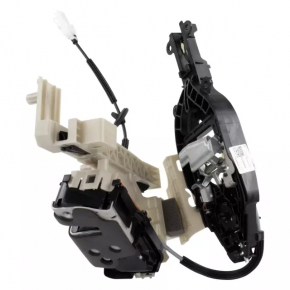 Замок двери задней левой Lincoln Corsair 20-26 под keyless с механизмом ручки и направляющей