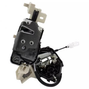 Замок двери задней левой Lincoln Corsair 20-26 под keyless с механизмом ручки и направляющей