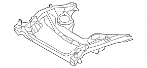 Подрамник передний BMW 5 F10 11-16 3.0, 3.0T RWD