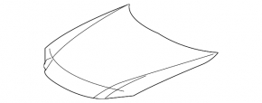 Капот голий Lexus ES350 07-12