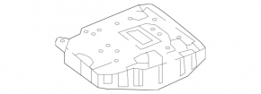 Плафон освітлення передній Mercedes W213 E 450 53 63 20-23 350 22-23 під панораму, чорний