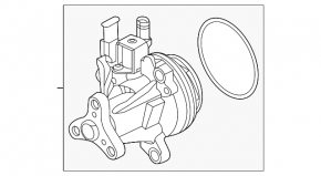 Помпа водяна Land Rover Discovery 19-25 3.0