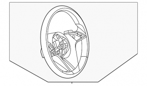 Кермо голе Mercedes W213 E 350/450 21-23 шкіра чорна з підігрівом