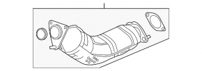 Катализатор правый Infiniti G35 4d 06-07