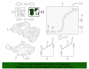 Топливный насос бензонасос Ford Transit Connect MK2 13-25 2.5