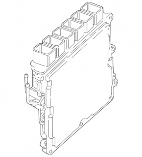 Блок ECU комп'ютер двигуна BMW 5 G30 18-18 4.4T