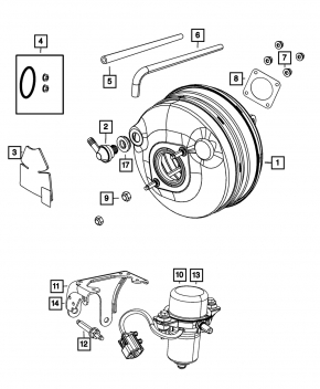 Вакуумный насос Dodge Journey 11-19