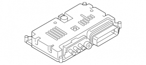 DRIVER ASSIST CONTROL MODULE Audi Q8 19-26