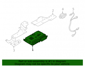 DRIVER ASSIST CONTROL MODULE Audi Q8 19-26