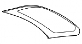 Скло заднє BMW i4 22-26