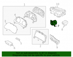 Кнопка start/stop Hyundai Sonata 20-23