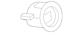 Корпус лючка бензобака Acura MDX 07-13