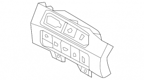 Dash Switch Hyundai Santa Fe 13-16