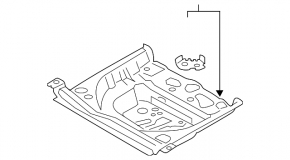 Корито багажника Audi A6 C8 19-24