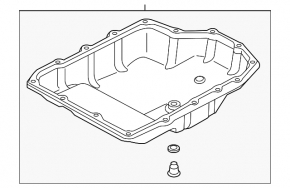 Піддон АКПП Mazda CX-5 18-25 2.5