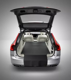 Коврик багажника ткань Volvo V90 17-21 usa черная