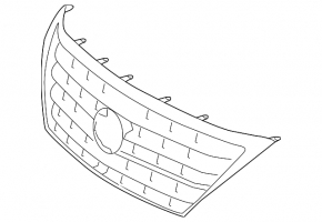 Решітка радіатора grill Lexus LX570 08-15