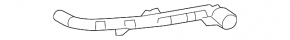 Крепление переднего бампера под фарой правое Honda Civic 11-15 2013-15
