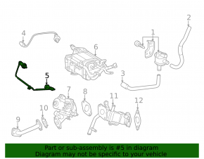 Лямбда-зонд второй Lexus CT200h 11-13