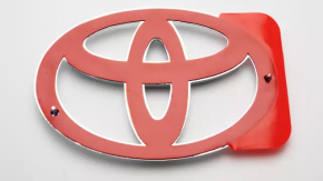 Эмблема значок TOYOTA двери багажника Toyota Sienna 11-20