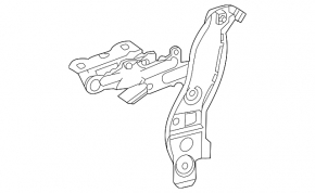 Петля капота ліва Mercedes H247 GLA 20-26