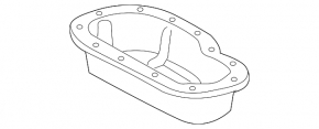 Піддон масляний Toyota 4Runner 10-24