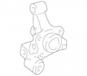 Цапфа задняя правая Lexus RX300 RX330 04-09 4WD