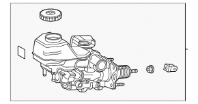 ABS АБС в сборе с ГТЦ Toyota Rav4 19 hybrid