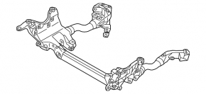 Підрамник передній Audi Q5 8R 09-12 під ГУР