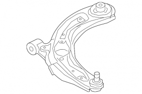 Рычаг нижний передний правый Mazda MX-30 22-26