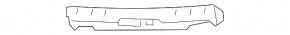 Крепление переднего бампера правое Mazda CX-7 10-12 рест