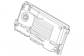 VIRTUAL COCKPIT CONTROL MODULE BMW 3 G20 23-26