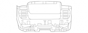 Управление мультимедиа Mercedes W167 GLE 350 450 20-23 хром
